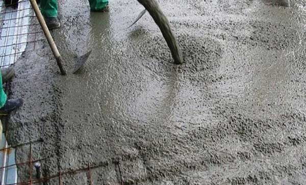 سبک سازی بتن استفاده شده در ساختمان